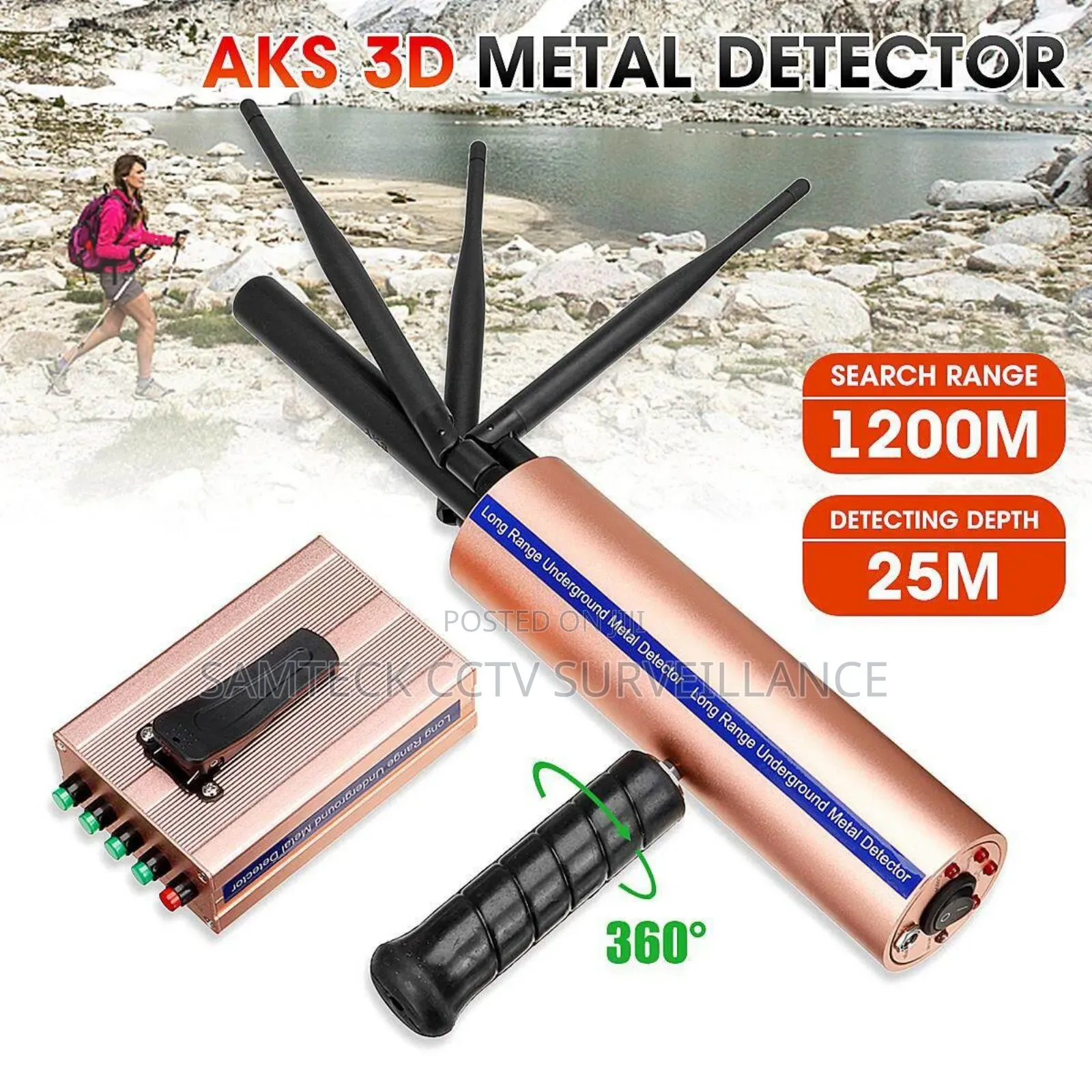 Long Range Under Ground Detector