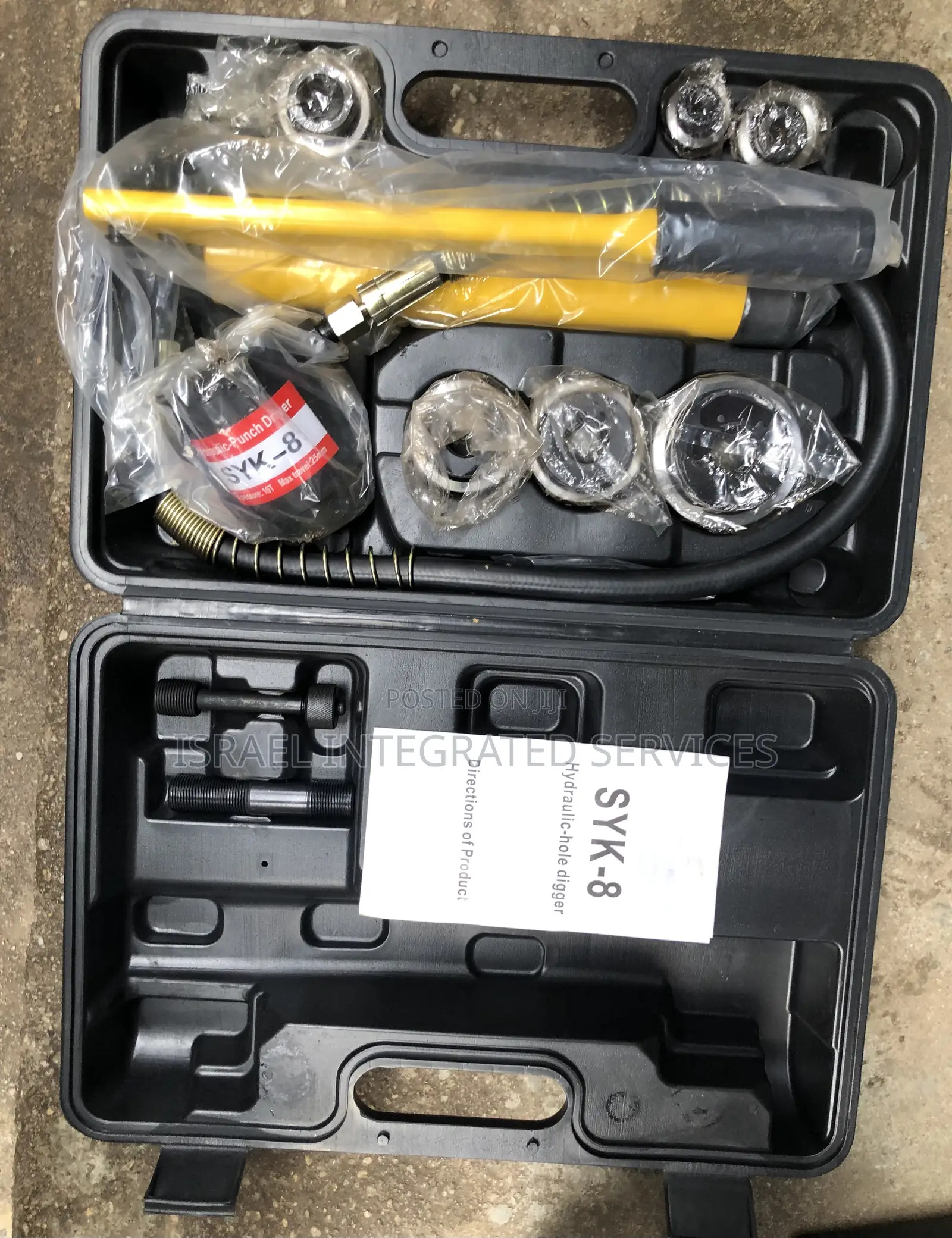 Syk-8 Hydraulic Hole Digger Set (- 2”)