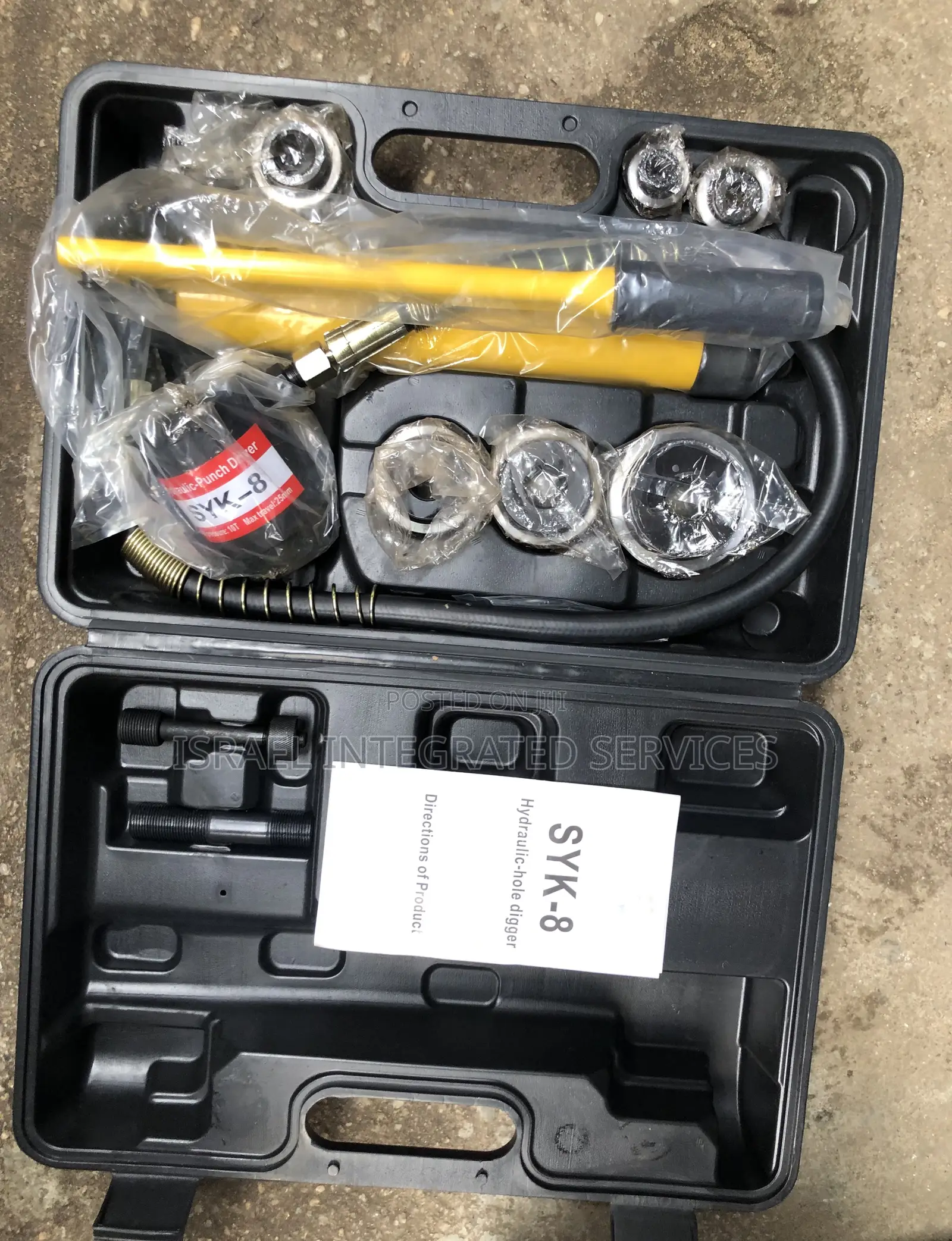 Syk-8 Hydraulic Hole Digger Set (- 2”)