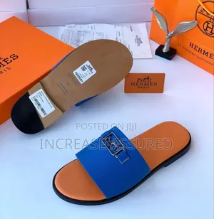 Luxury Italian Hermes Slippers