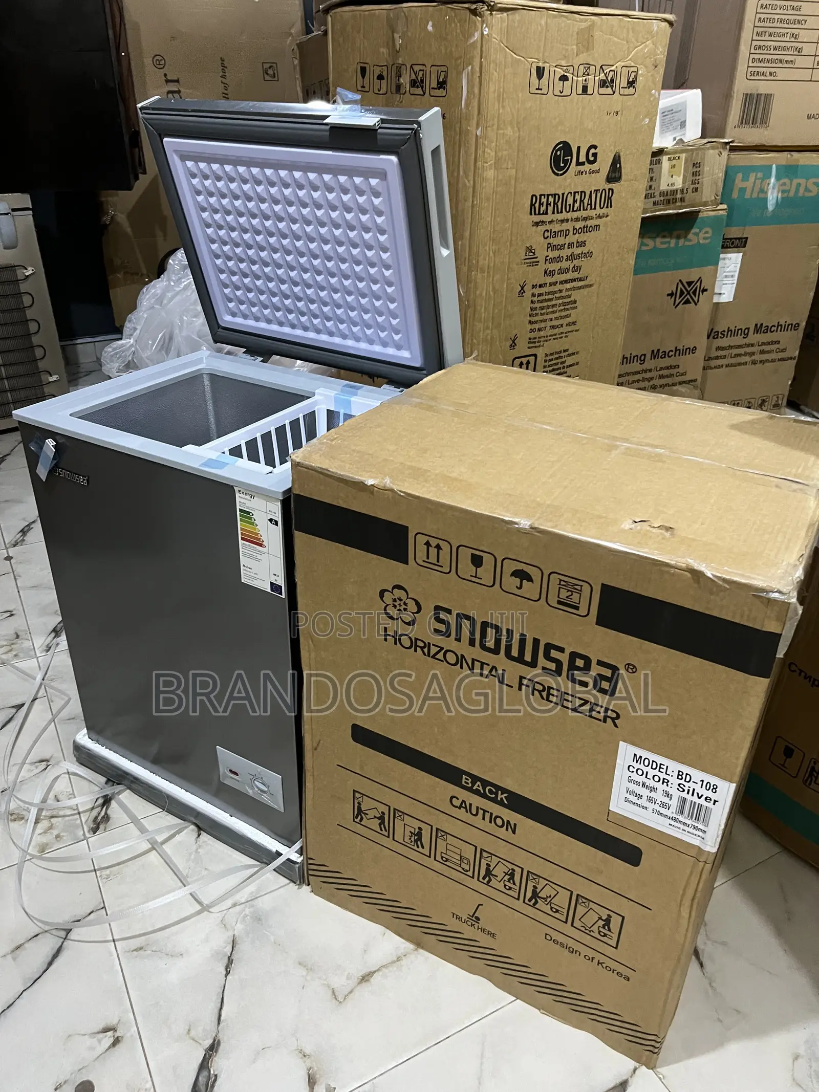 Original Snowsea Bd-108 – 70l Tropical Cooling System