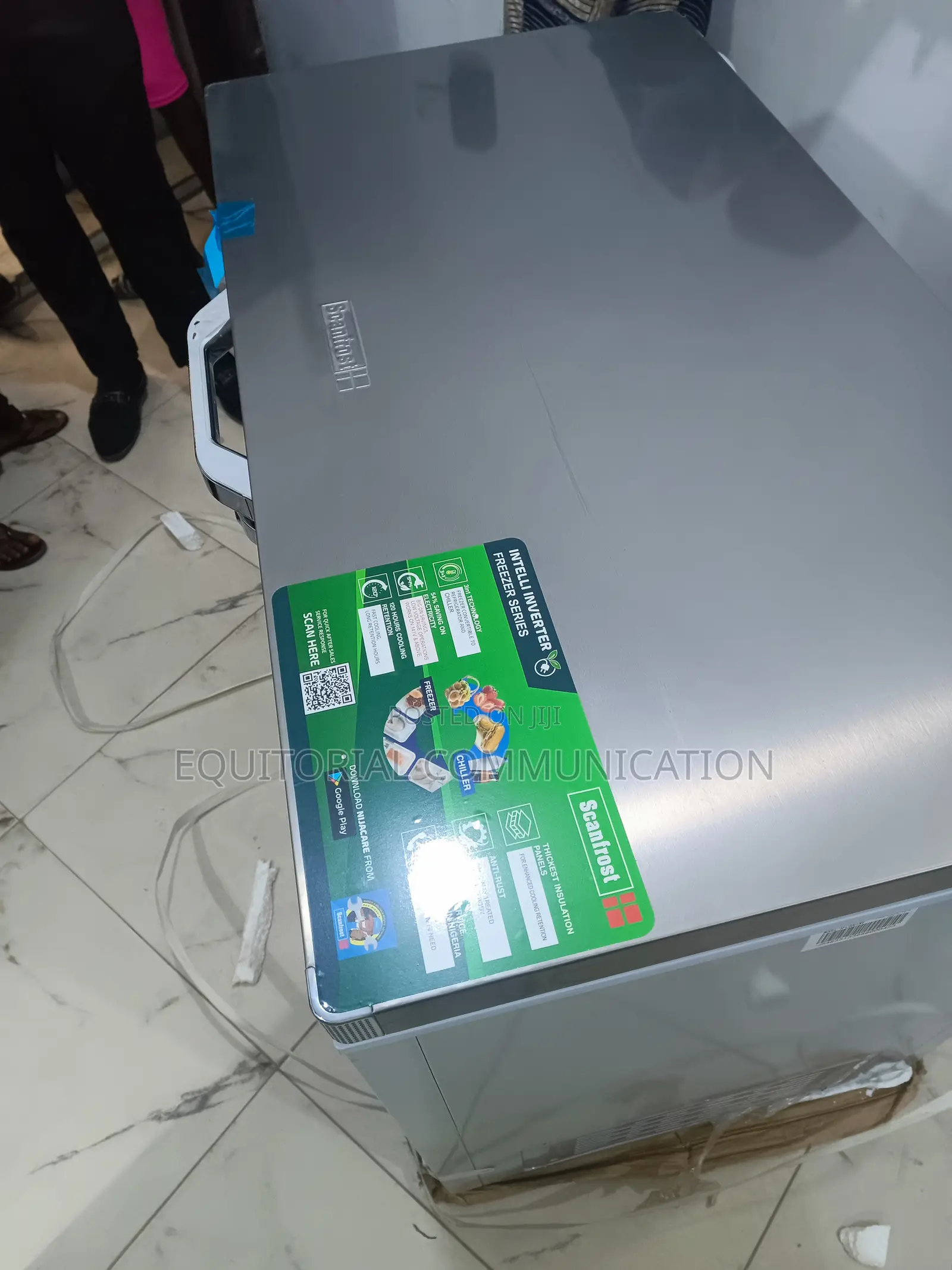 Scanfrost Sfl300inv Deep Freezer With Eco Mode