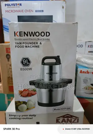Kenwood 9l Yam Pounder: Pound Perfect Fufu Every Time
