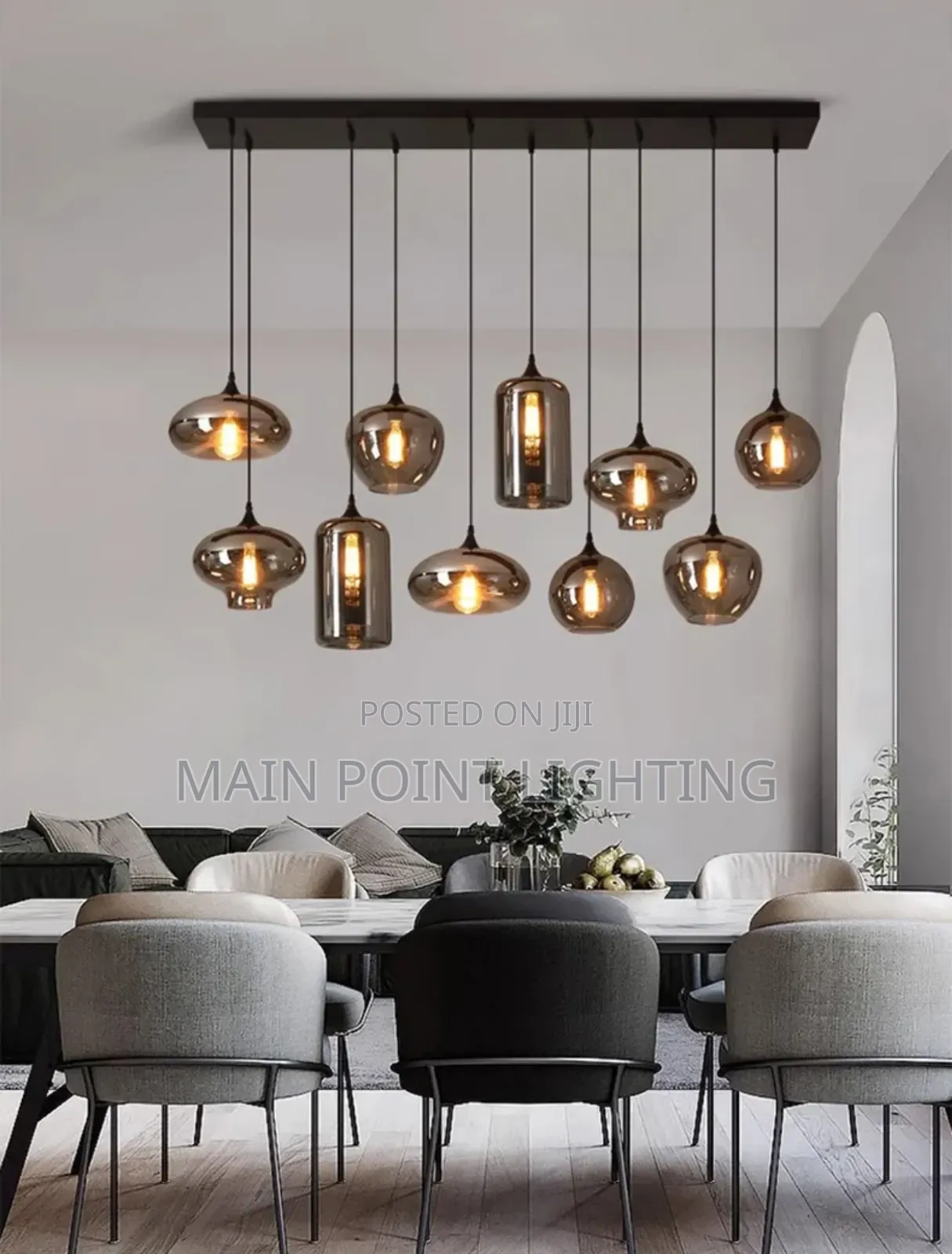 Modern Glass Pendant Light