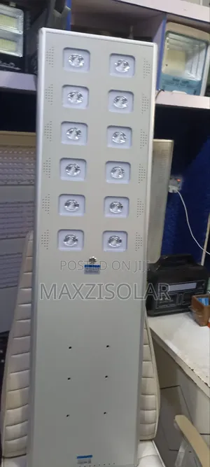 100watts Wakatek All In One Solar Street Light