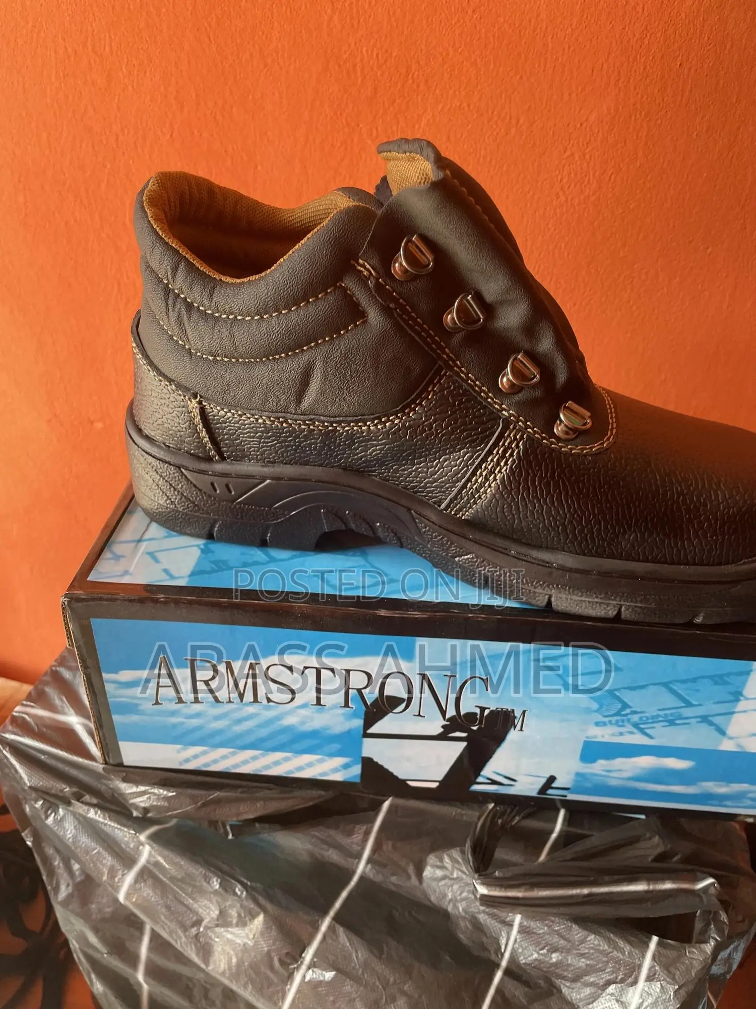 Armstrong Safety Boot - ABASS AHMED Price: ₦ 15,000 on Jiji.ng [Lagos ...