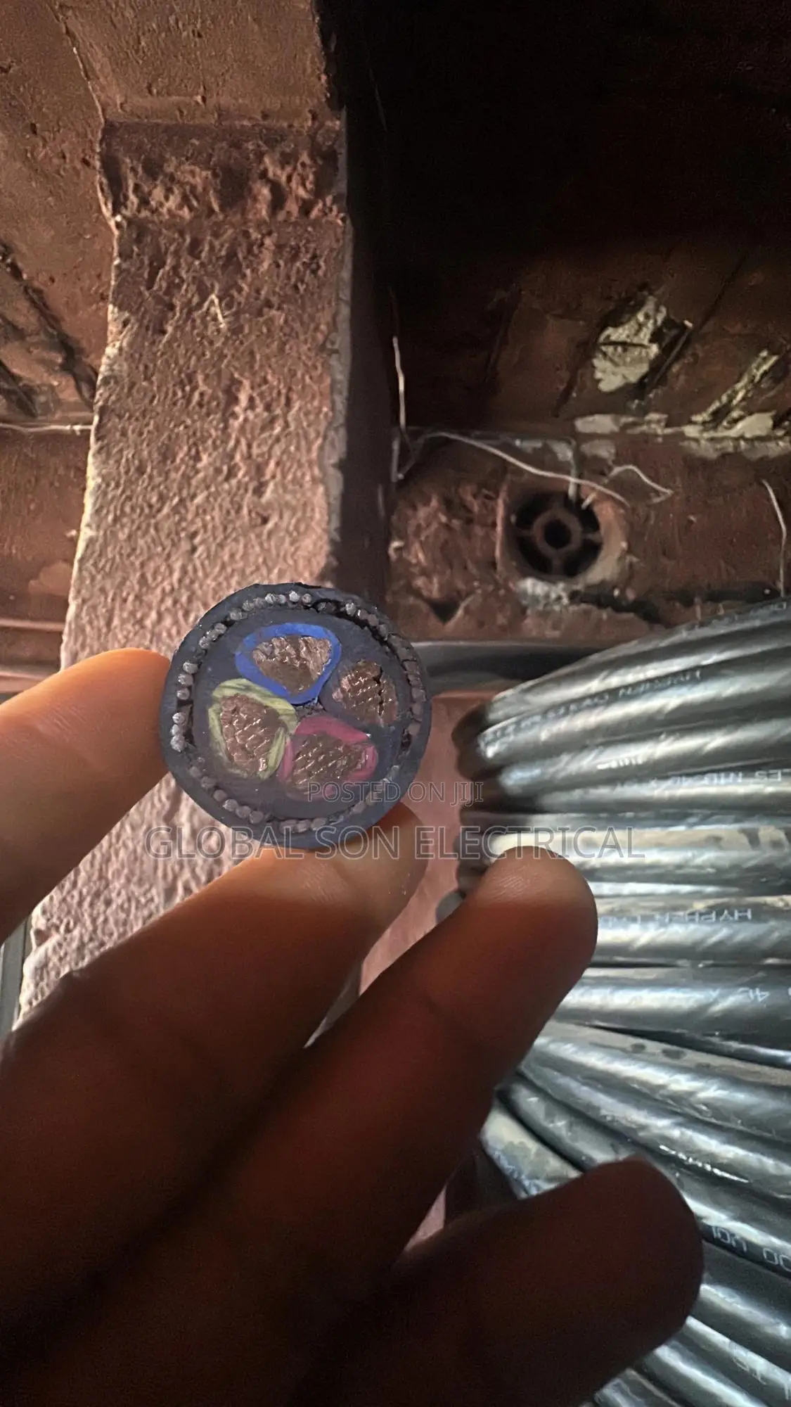 50mmx4core Armored Cable