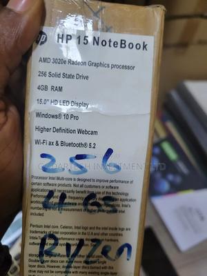 New Laptop HP 15-da2933nia 4GB AMD Ryzen 5 SSD 256GB