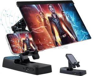 F19 Mobile Phone Holder With Screen Amplifier Bluetooth Speaker