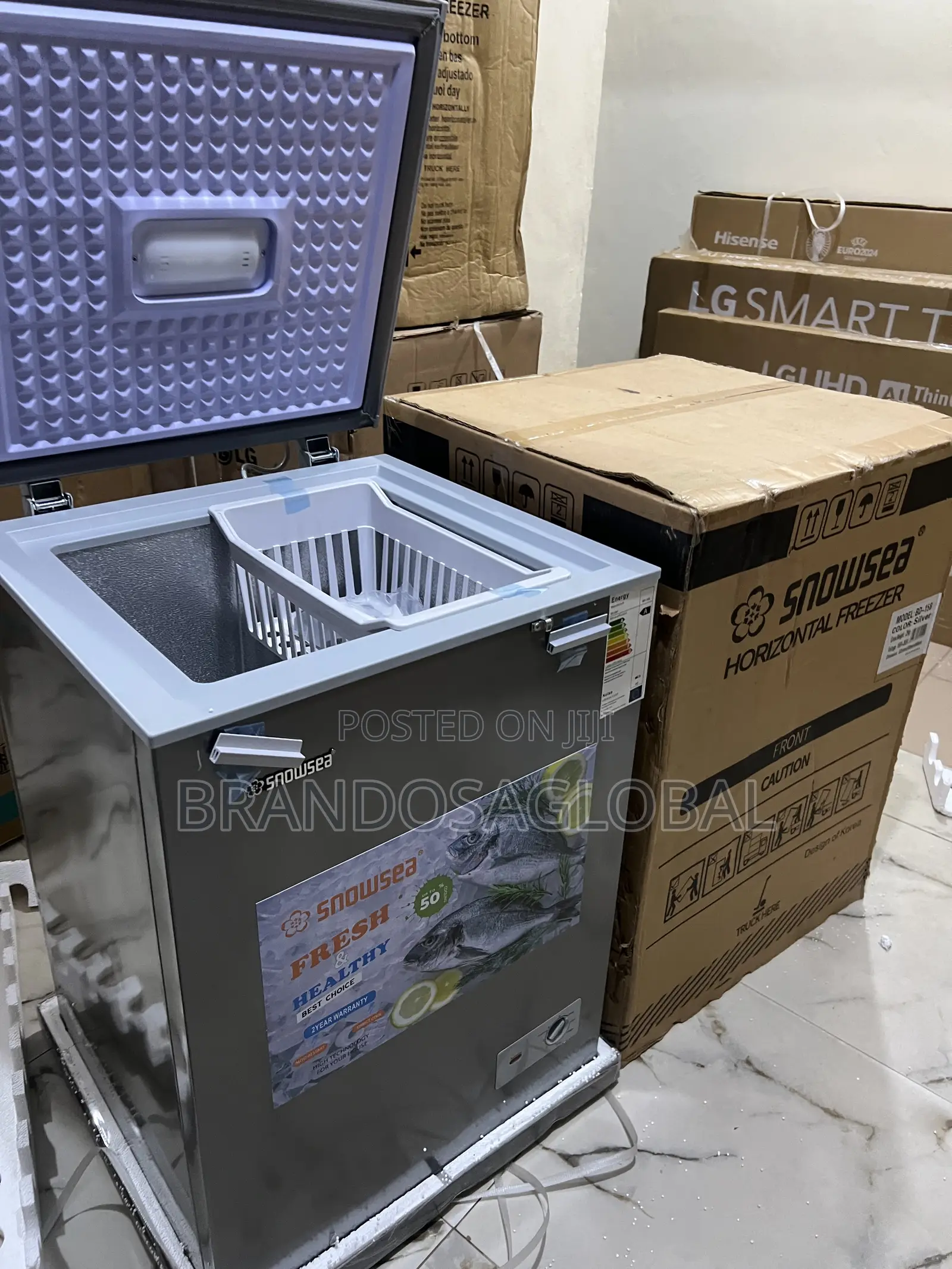 Snowsea Bd-158 – 110l Compact Deep Freezer Power