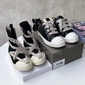 Rick Owens Quality Luxury Men Sneakers
