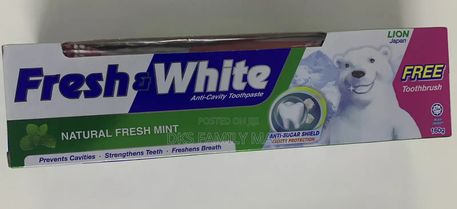Fresh White Anti Cavity Toothpaste