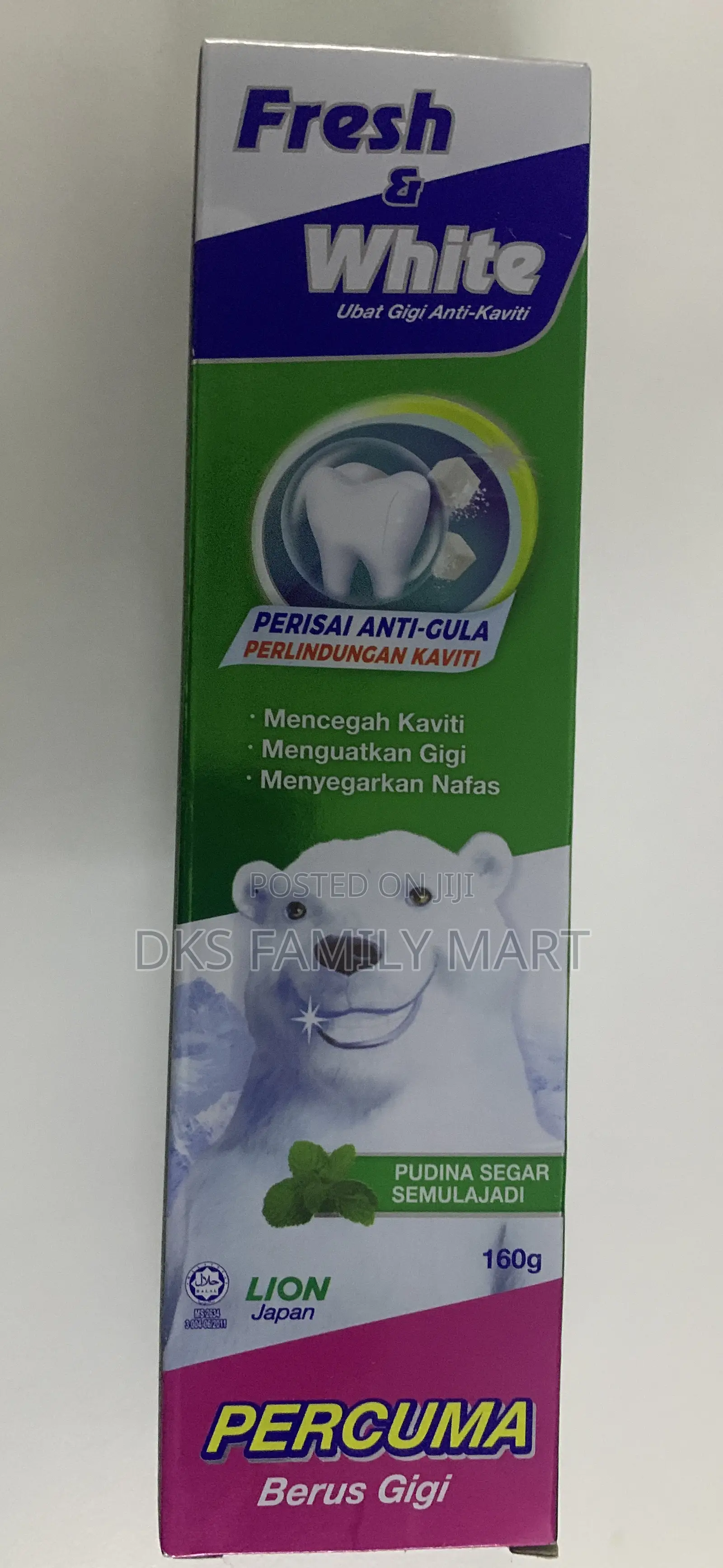 Fresh White Anti Cavity Toothpaste