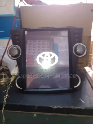 Tesla Car Android Screen Toyota Highlander 2008 With Reverse Camera