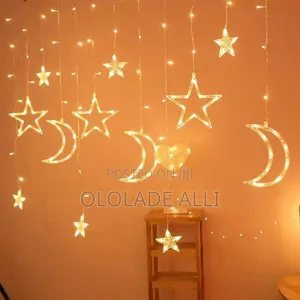 Beautiful Christmas Light and Star Light