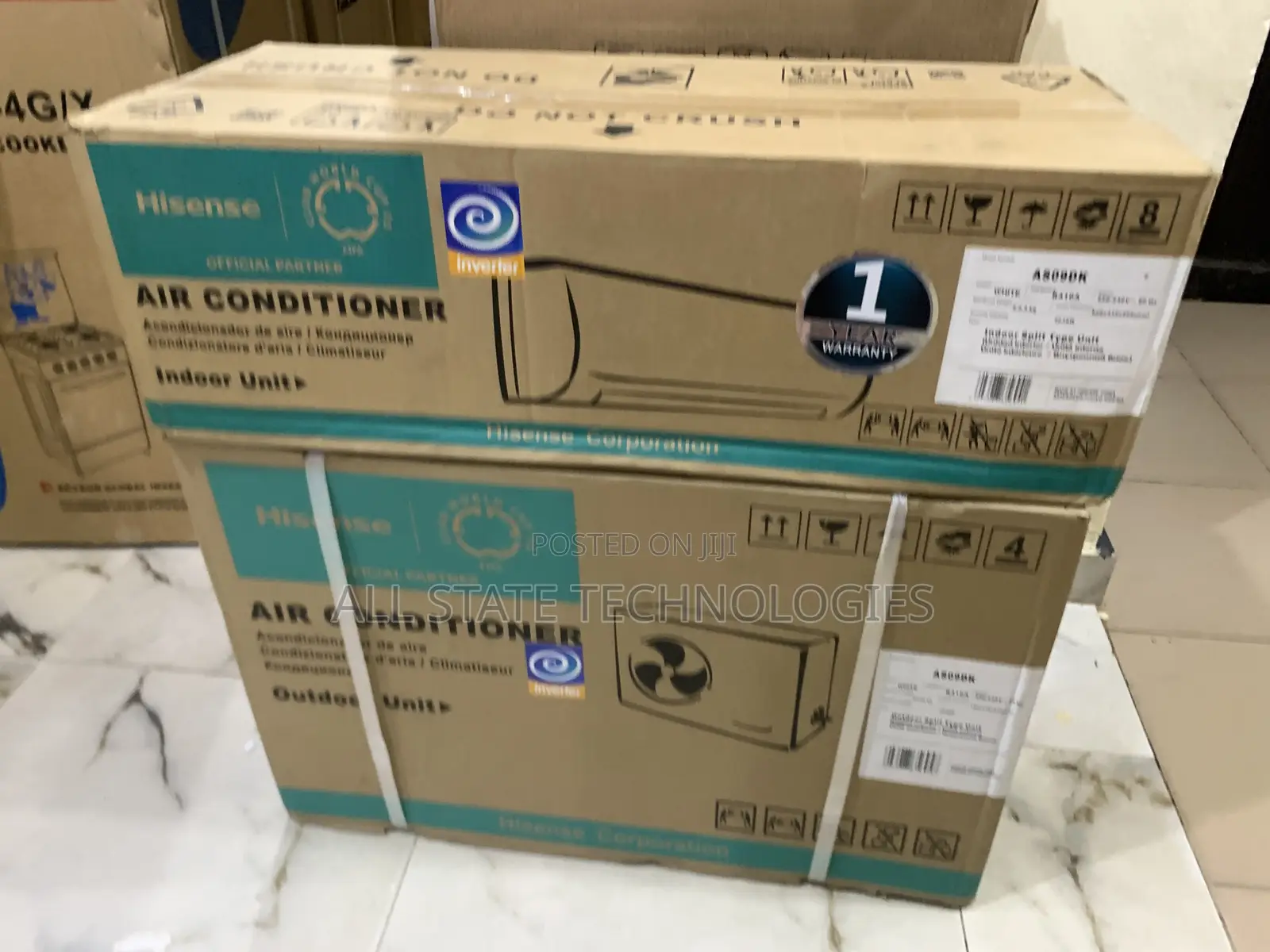 Hisense 1hp Split Unit Ac With Inverter Function