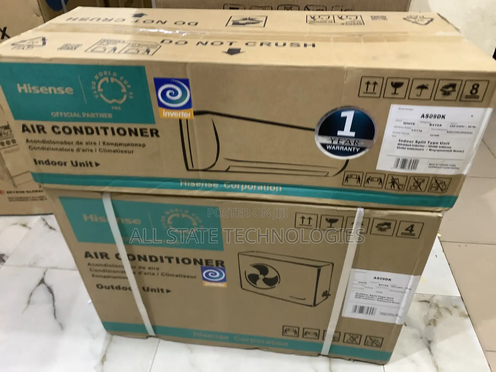 Hisense 1hp Split Unit Ac With Inverter Function