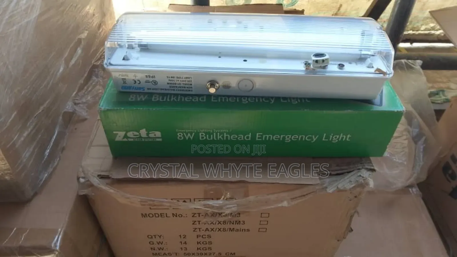 Zeta 8w Bulked Head Emergency Light