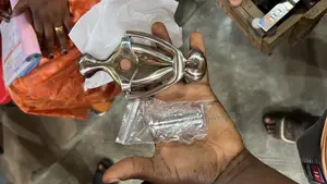 Original Stainless Steel Door Security Knocker and Viewer