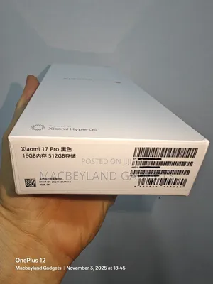 New Xiaomi 17 Pro 512 GB Black