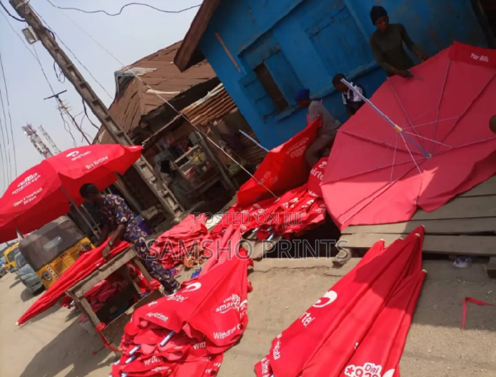 Branded Beach Umbrella | Customized Beach Umbrella in Lagos