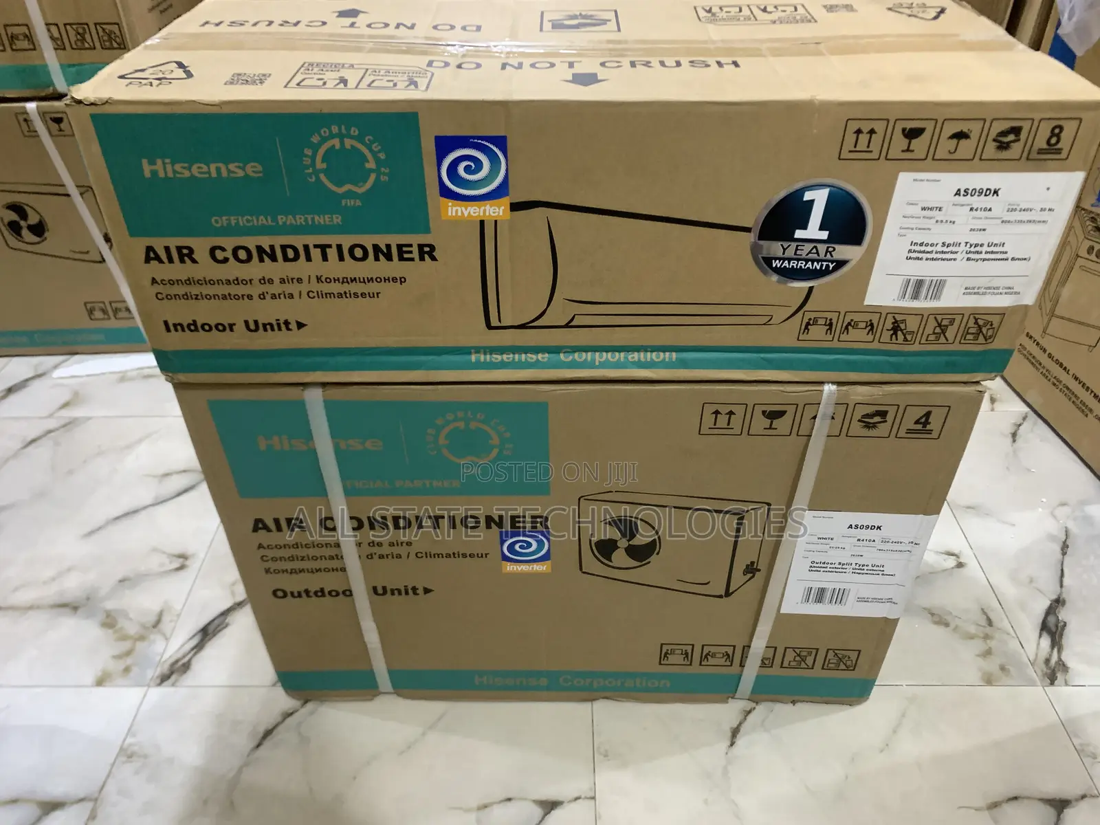 Hisense 1hp Wall Mount Inverter Split Ac