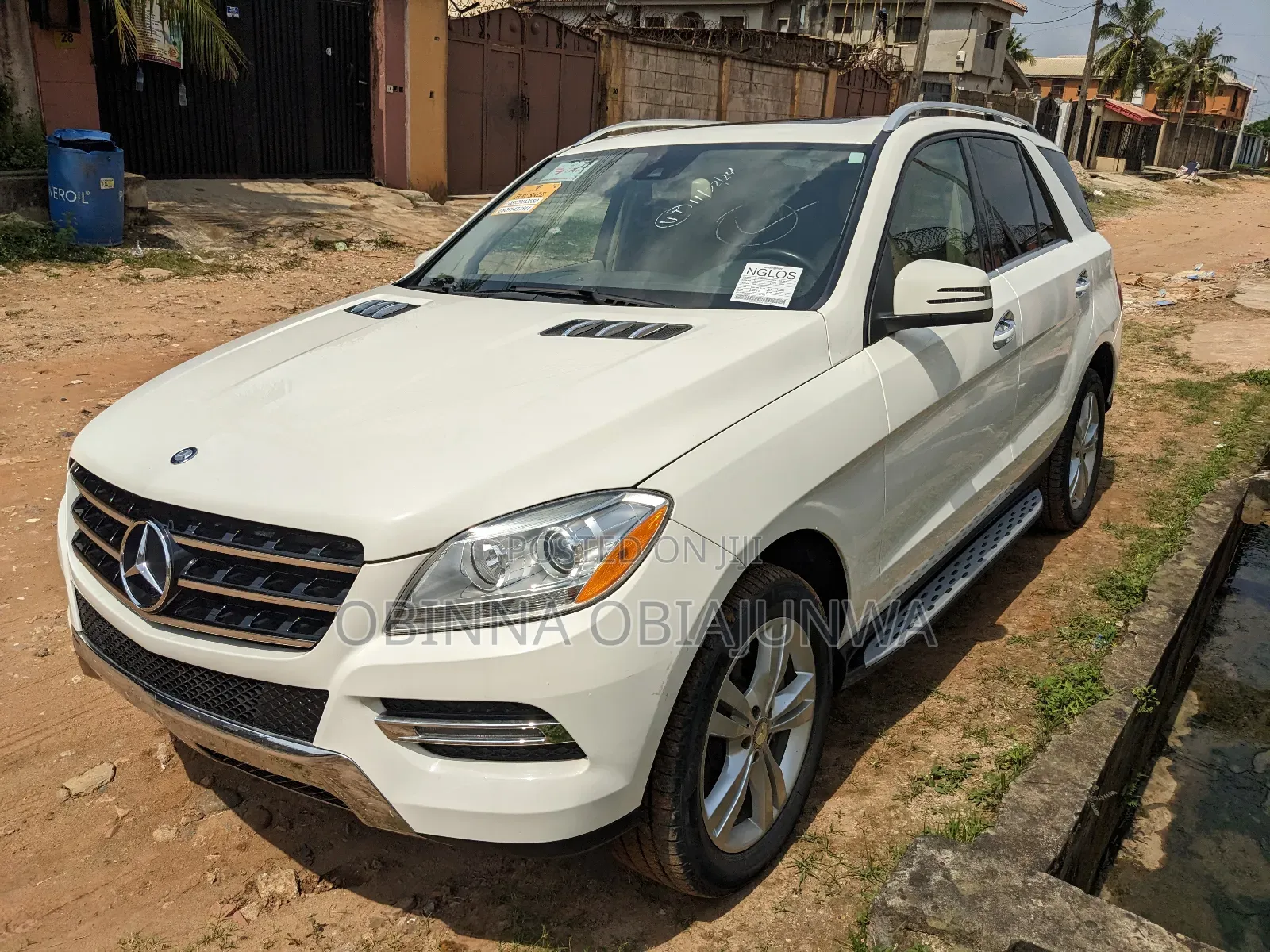 Mercedes-Benz M Class 2014 White