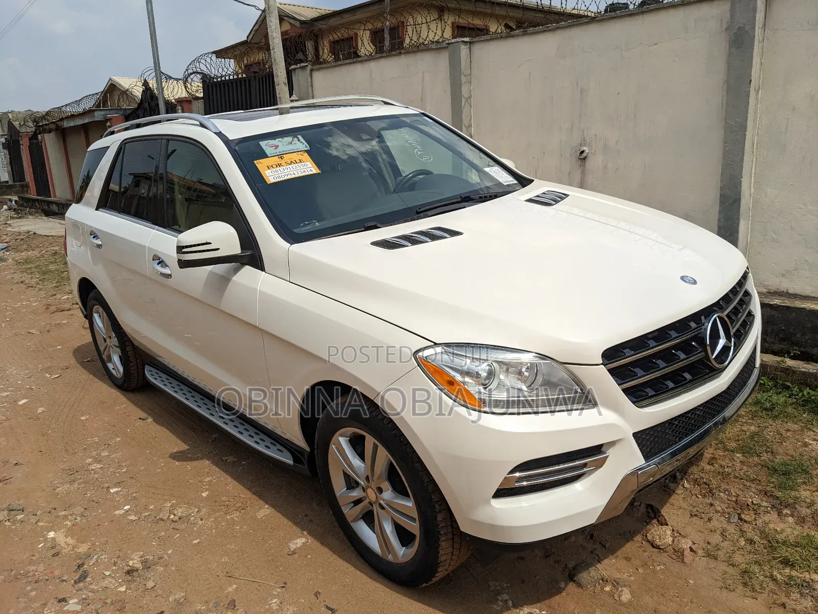 Mercedes-Benz M Class 2014 White
