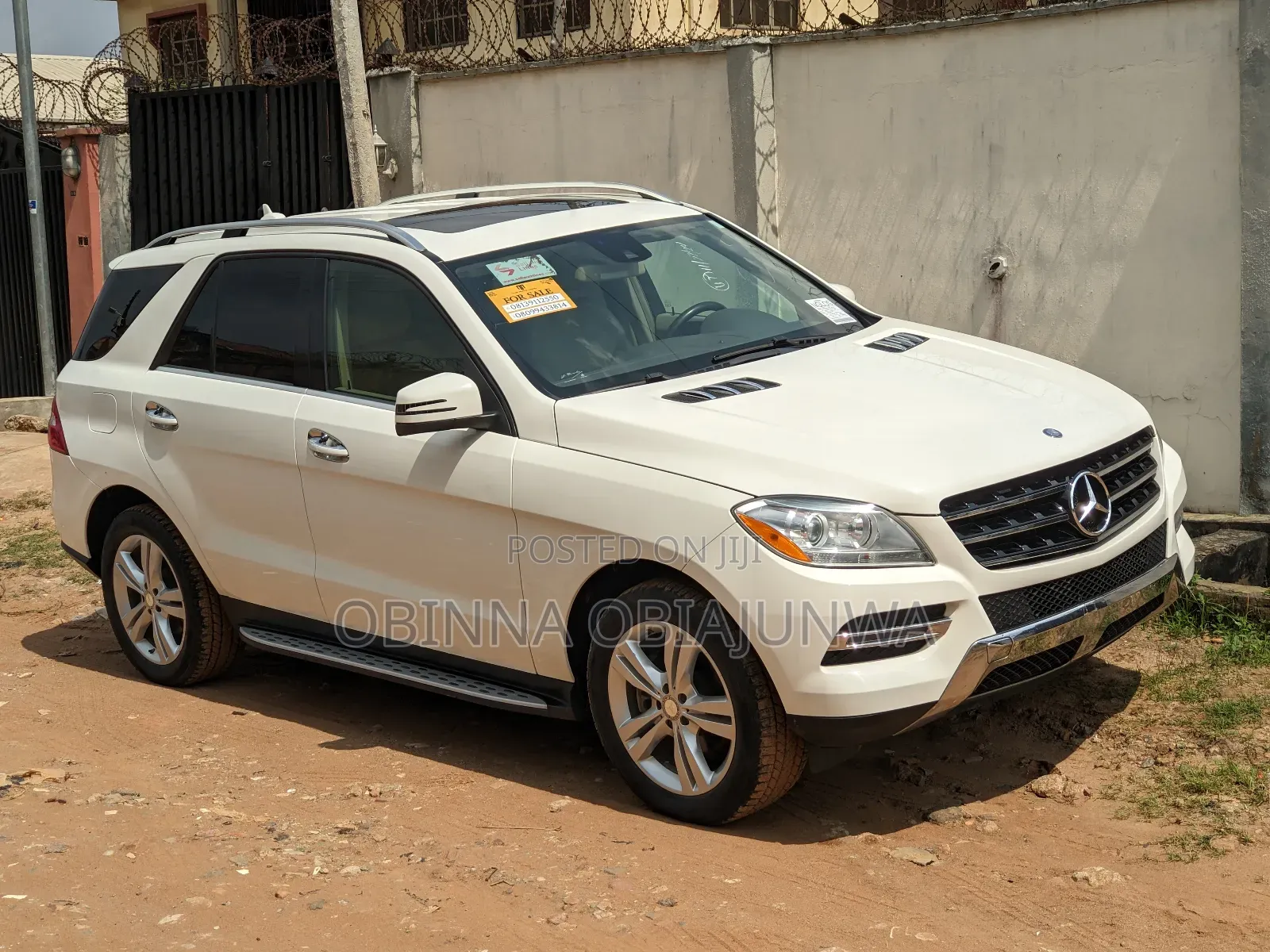 Mercedes-Benz M Class 2014 White