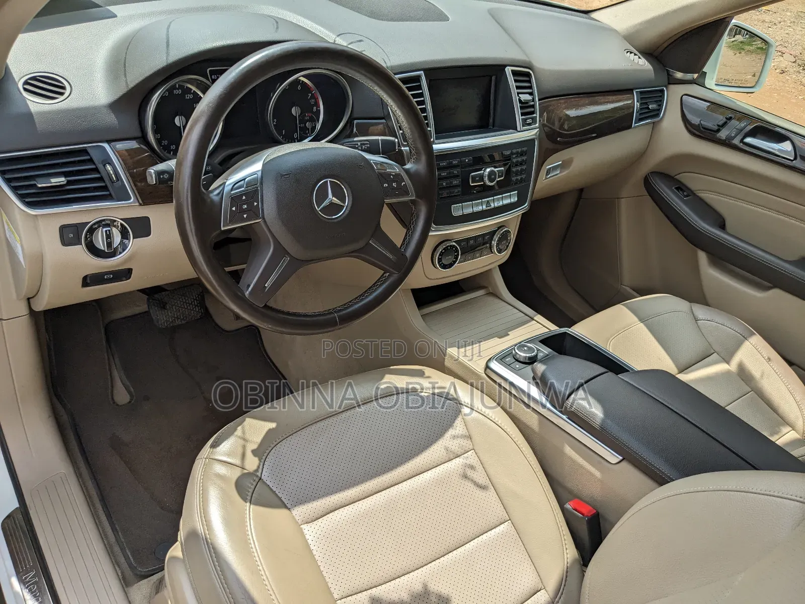 Mercedes-Benz M Class 2014 White