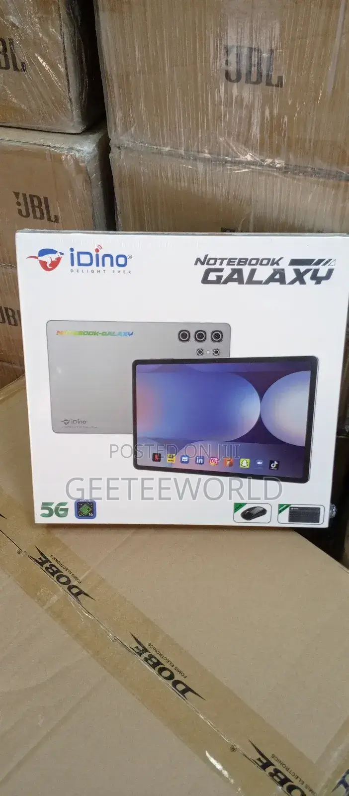 New Idino Notebook Galaxy 512 GB Black