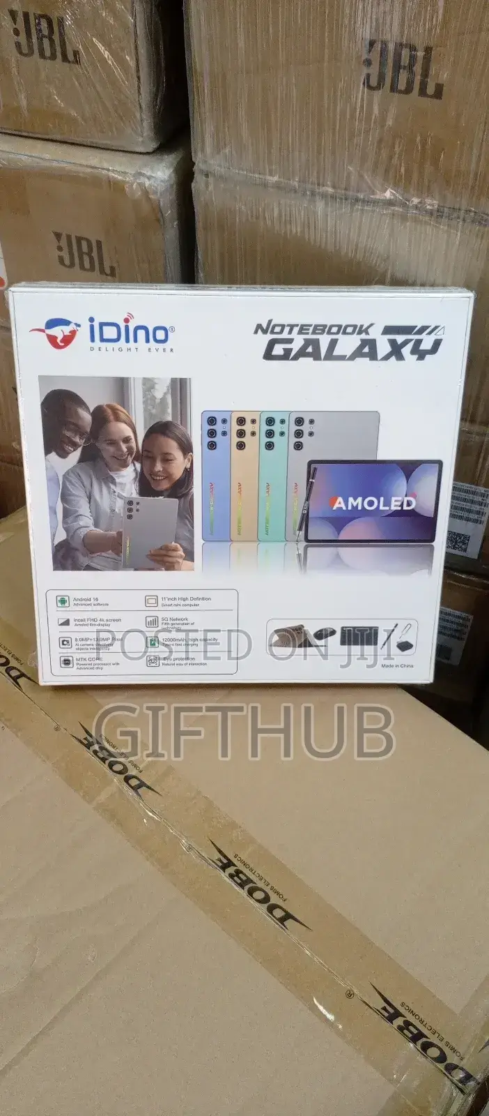 New Idino Notebook Galaxy 512 GB Black