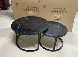 Marble Top 2 in 1 Center Table