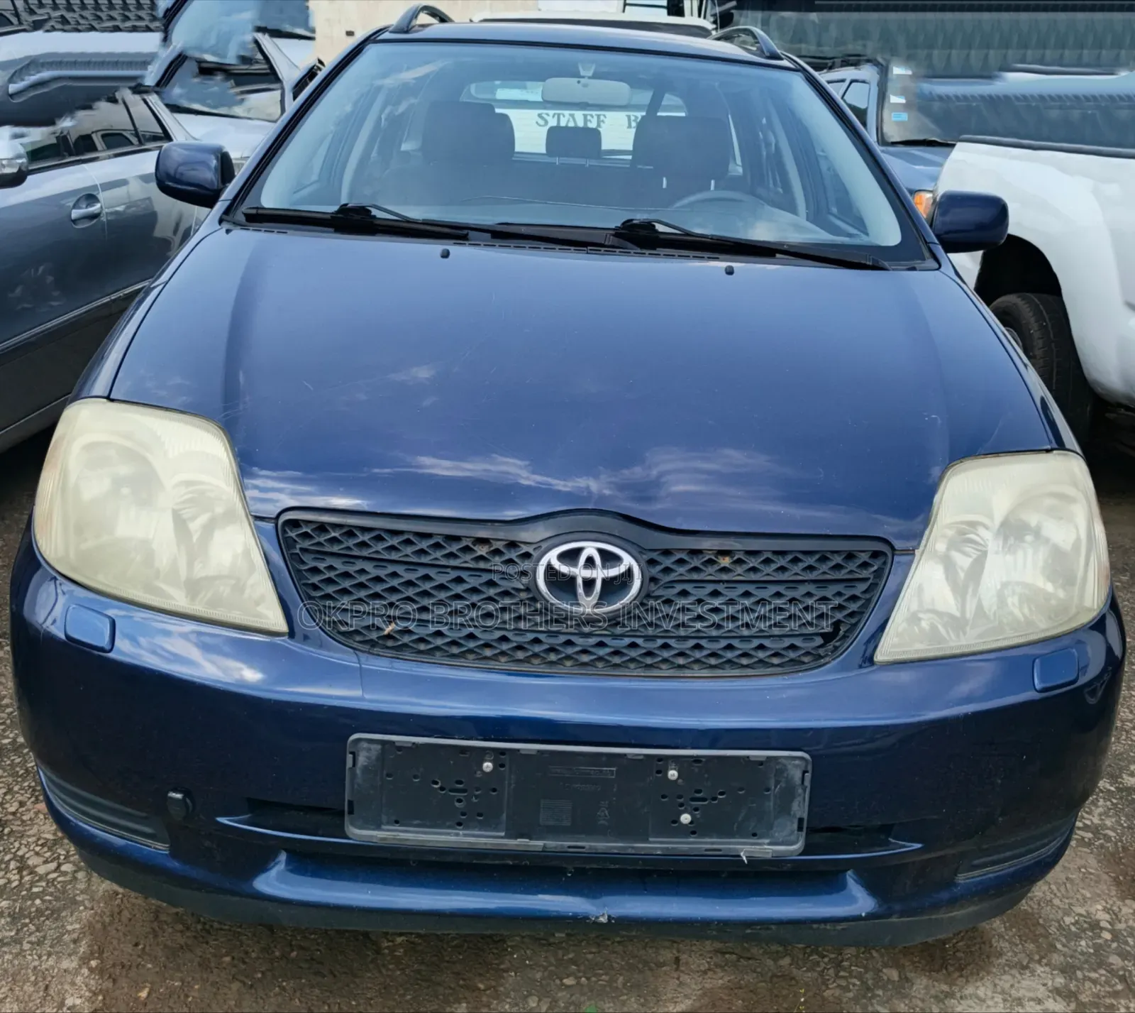 Toyota Corolla Liftback 2002 Blue