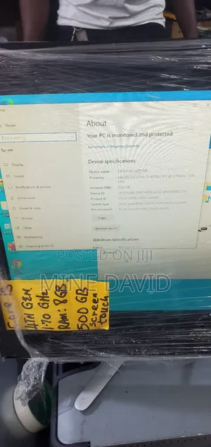 Desktop Computer Lenovo Ideacentre 720 8GB Intel Core I3 HDD 500GB