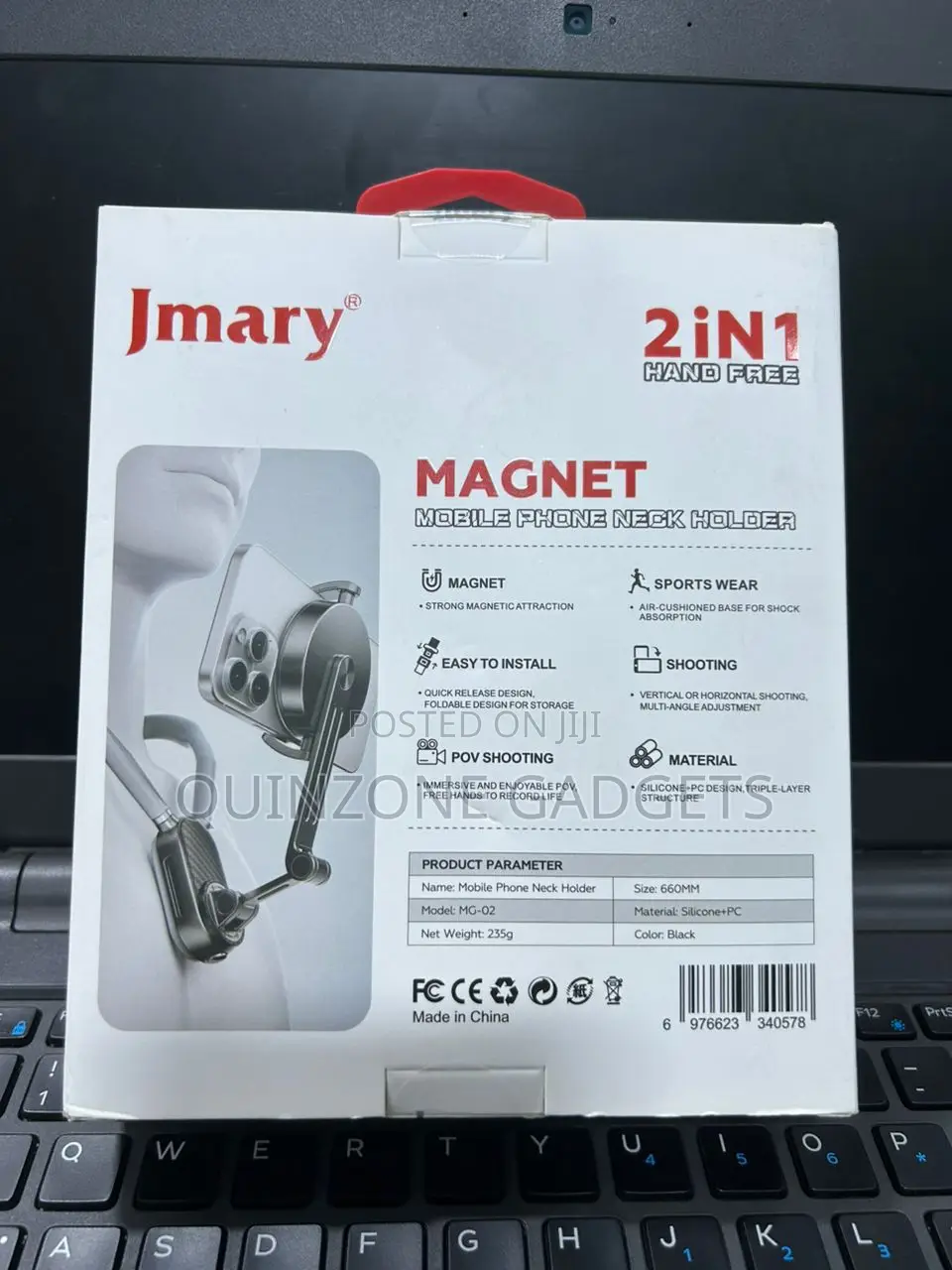 Magnetic Neck Phone Holder