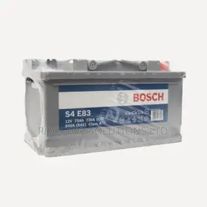 Bosch 12v, 75ah 100% Maintenance Free Battery
