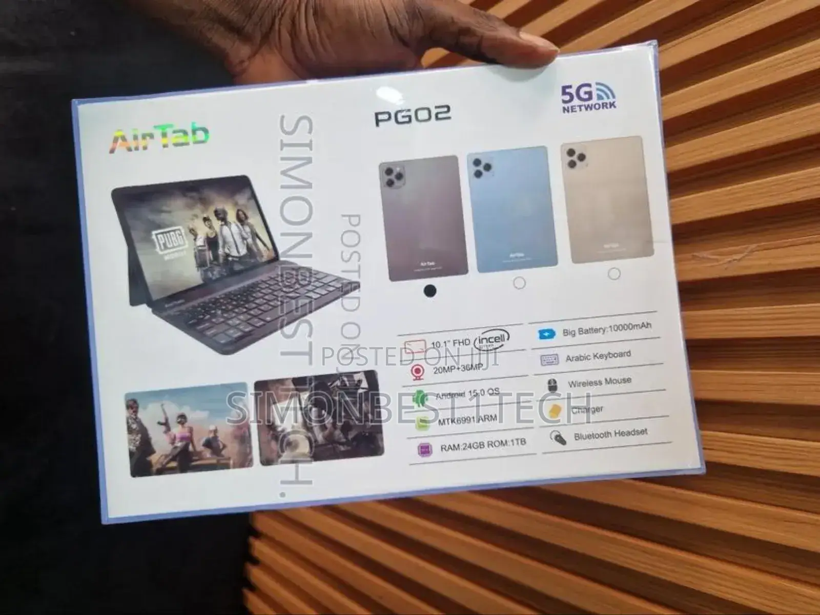 New AirTab PG02 1 TB Gray