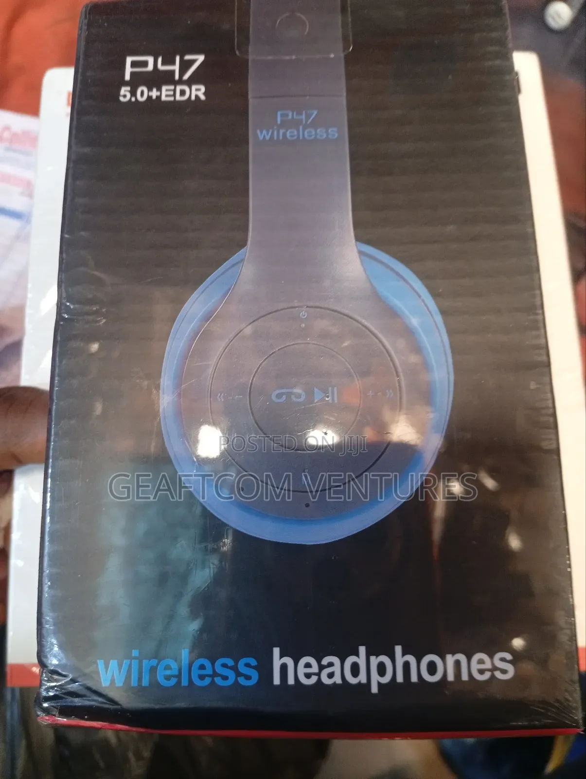 P47 Wireless Headphones Fm Radio, Mp3 Player