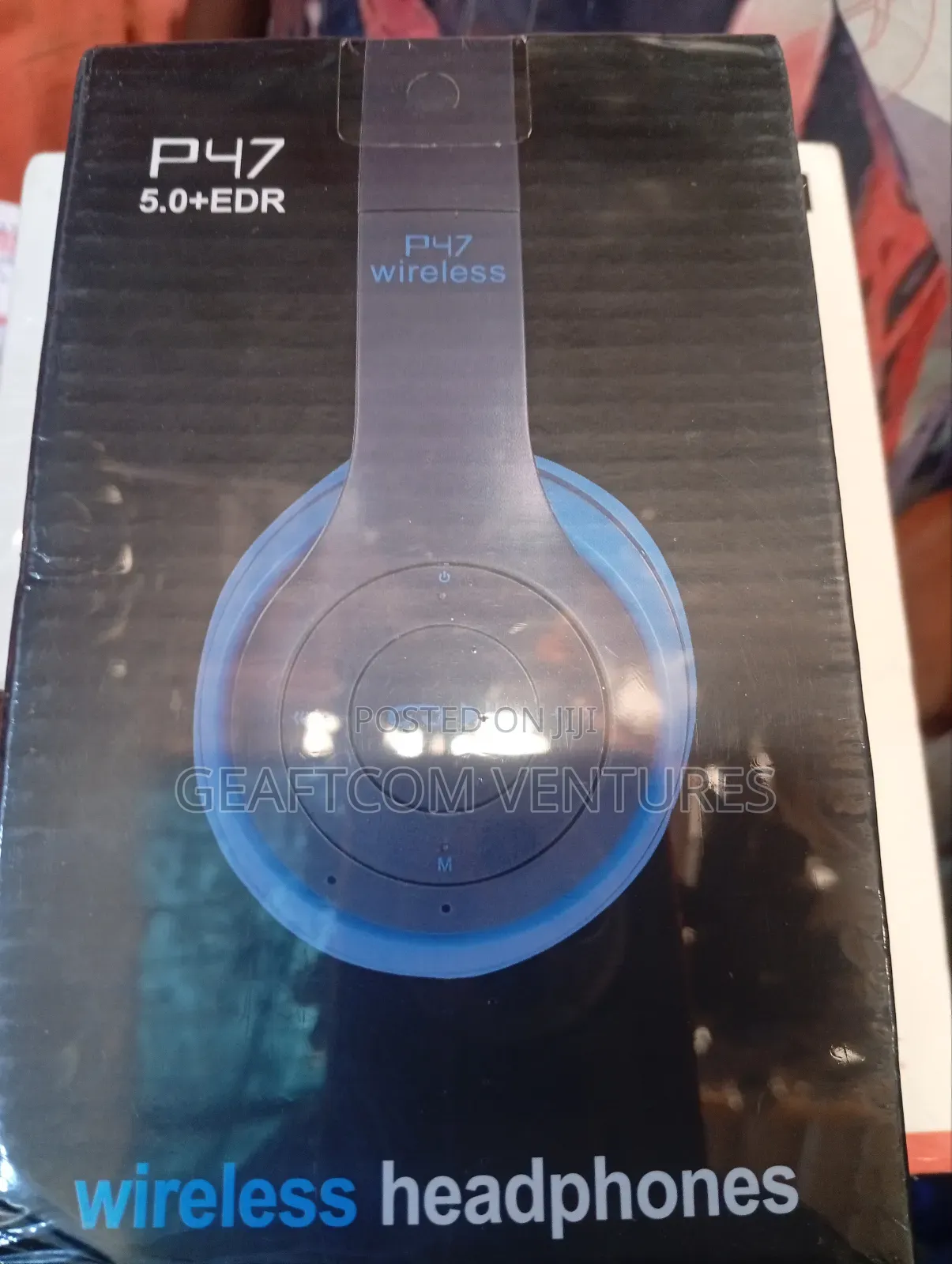 P47 Wireless Headphones Fm Radio, Mp3 Player