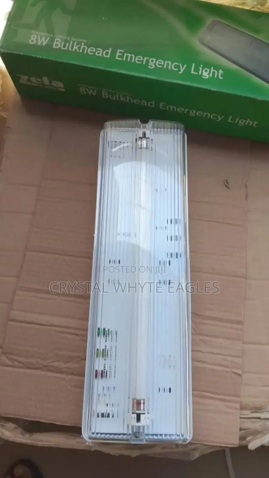 Zeta 8w Bulked Head Emergency Light