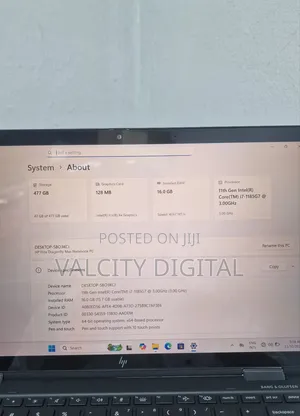 Laptop HP Elite Dragonfly x360 11th Gen 16GB Intel Core i7 SSD 512GB