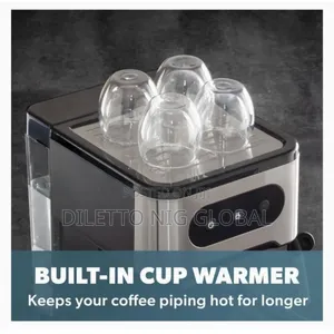 Daewoo 20-Bar Pressure Espresso Coffee Maker With Steam Wand