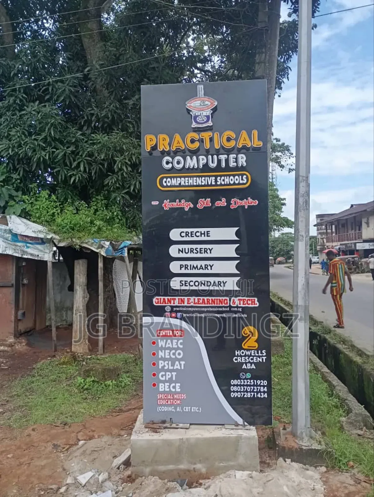 Signage Signpost 3d