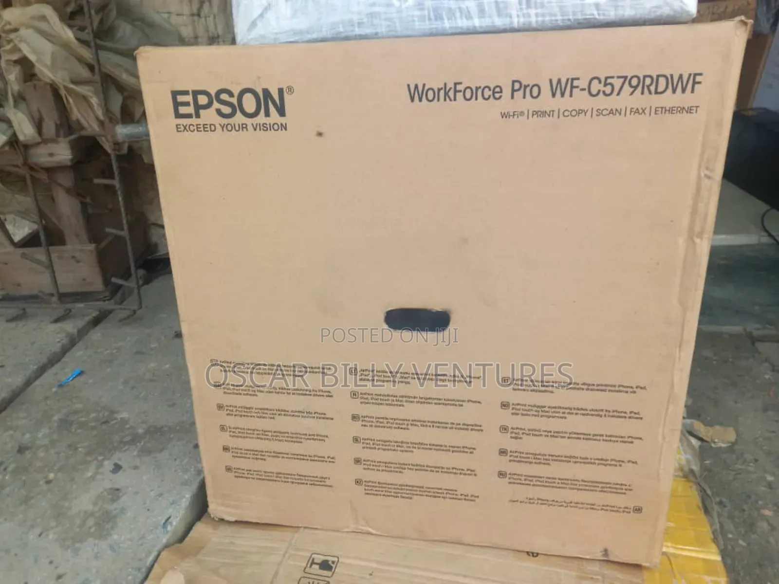 Epson Workforce Pro Wf-C579rdwf A4 Multifunction Inkjet Printer