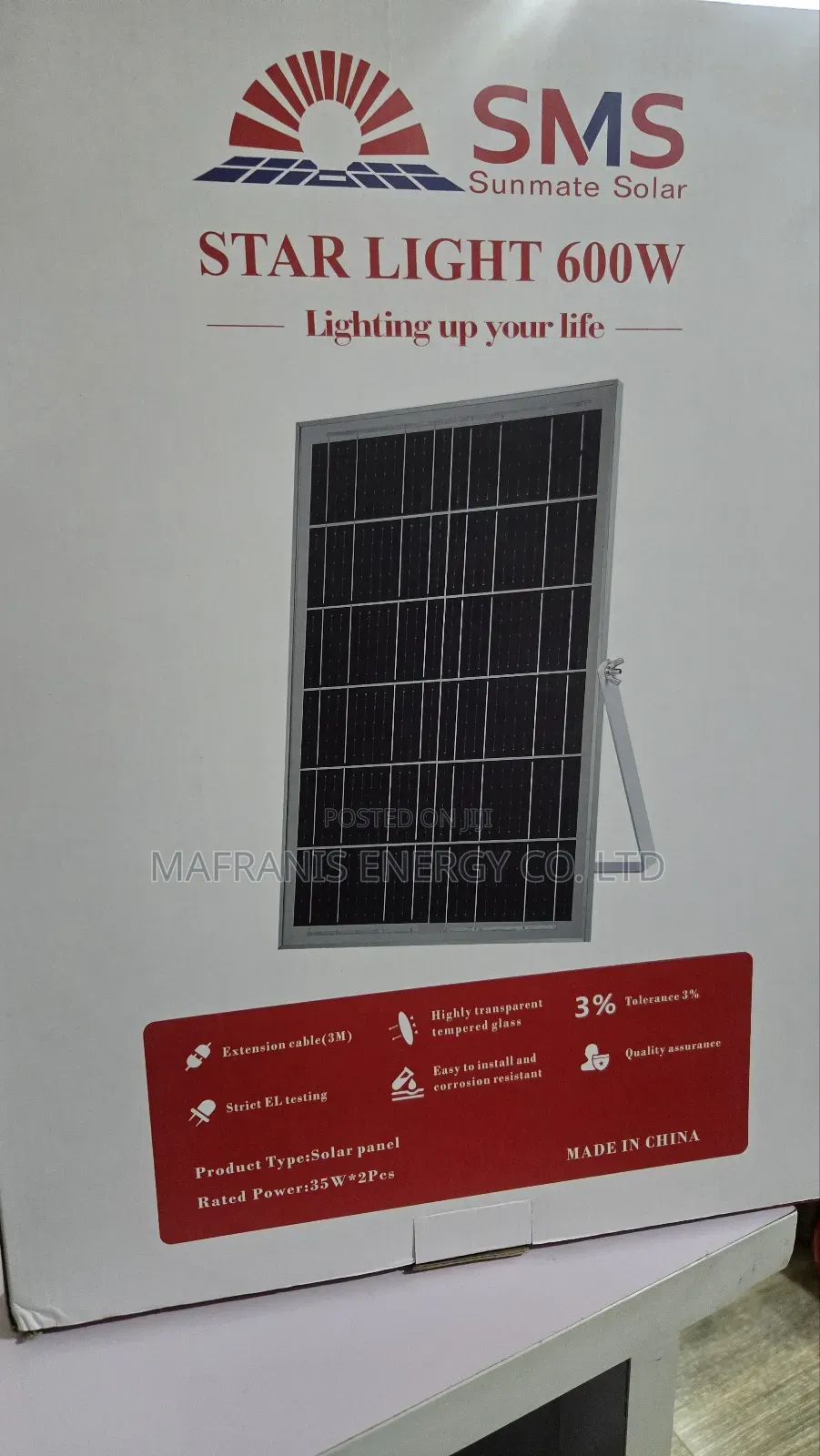 Sms 600w Solar Star Light