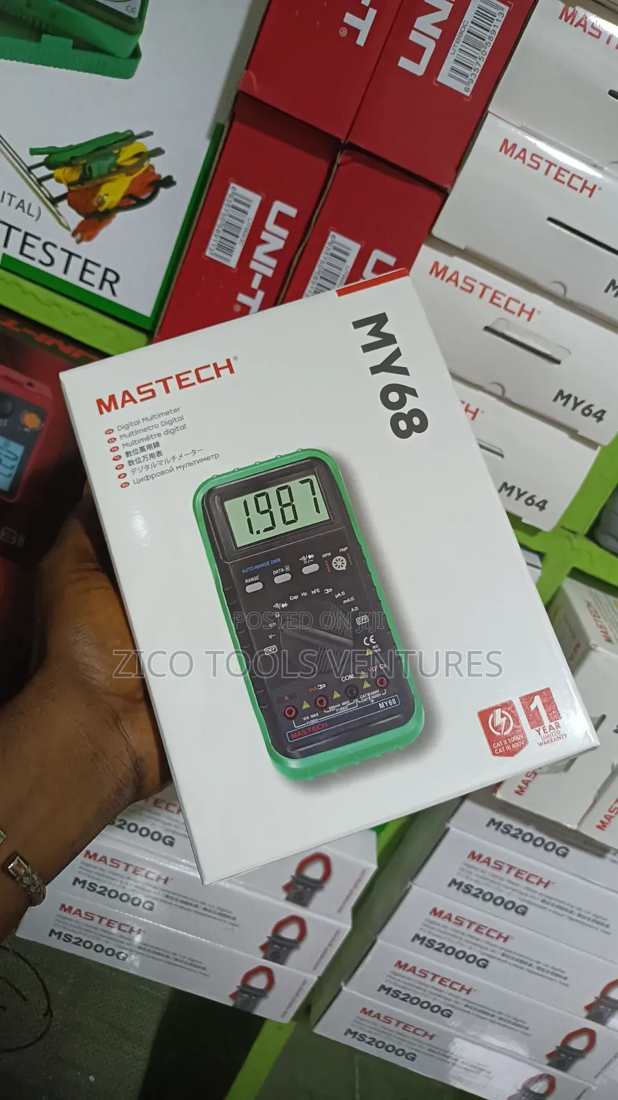 Mastech My68 Digital Multimeter: Advanced Auto-Ranging Multimeter