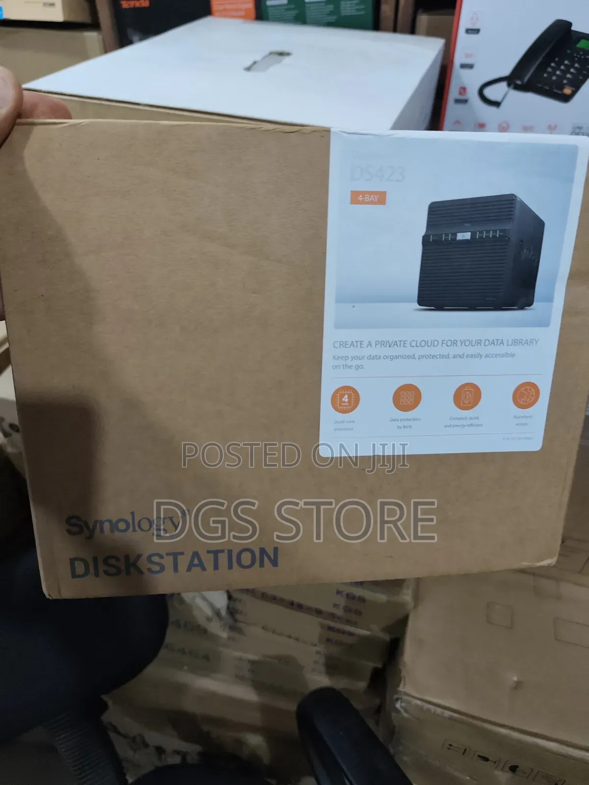 Synology Diskstation Ds423 4 Bay Nas Enclosure