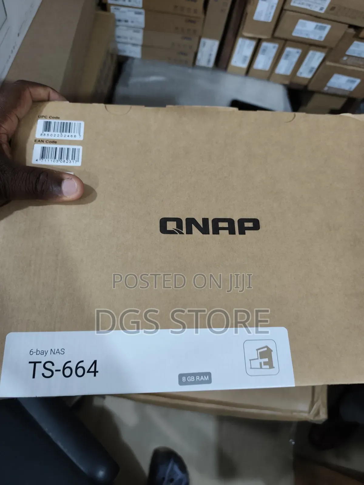 Qnap 8gb Ram 6 Bay Nas Enclosure Ts 664