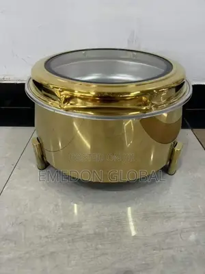 Quality Notch Luxury Black Chaffing Dish
